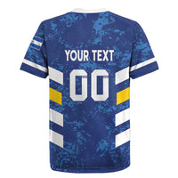 Custom El Salvador Football Rugby Jersey La Selecta Go Champions