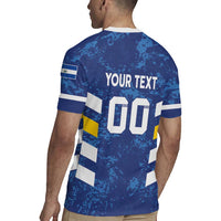 Custom El Salvador Football Rugby Jersey La Selecta Go Champions