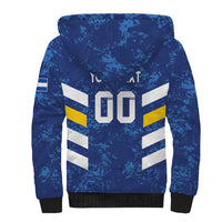Custom El Salvador Football Sherpa Hoodie La Selecta Go Champions