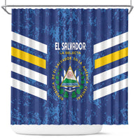 El Salvador Football Shower Curtain La Selecta Go Champions