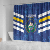 El Salvador Football Shower Curtain La Selecta Go Champions