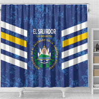 El Salvador Football Shower Curtain La Selecta Go Champions
