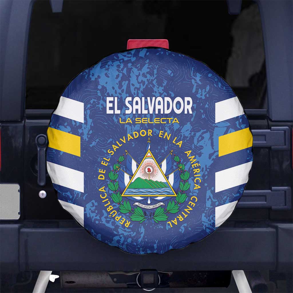 El Salvador Football Spare Tire Cover La Selecta Go Champions