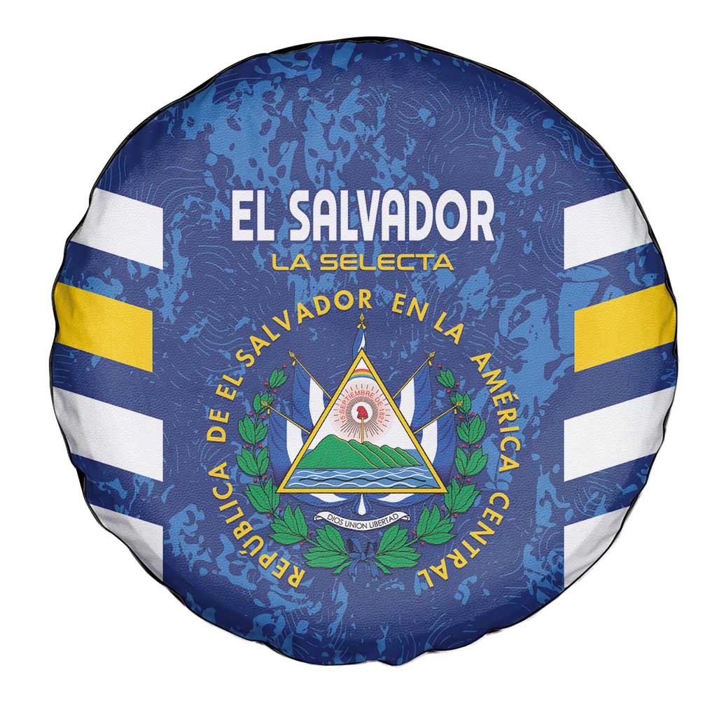 El Salvador Football Spare Tire Cover La Selecta Go Champions