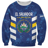Custom El Salvador Football Sweatshirt La Selecta Go Champions
