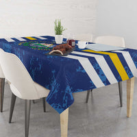 El Salvador Football Tablecloth La Selecta Go Champions