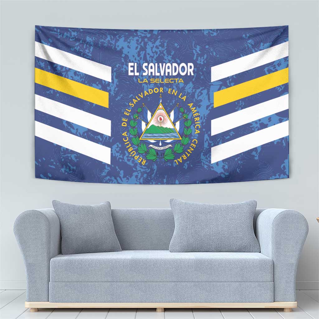 El Salvador Football Tapestry La Selecta Go Champions