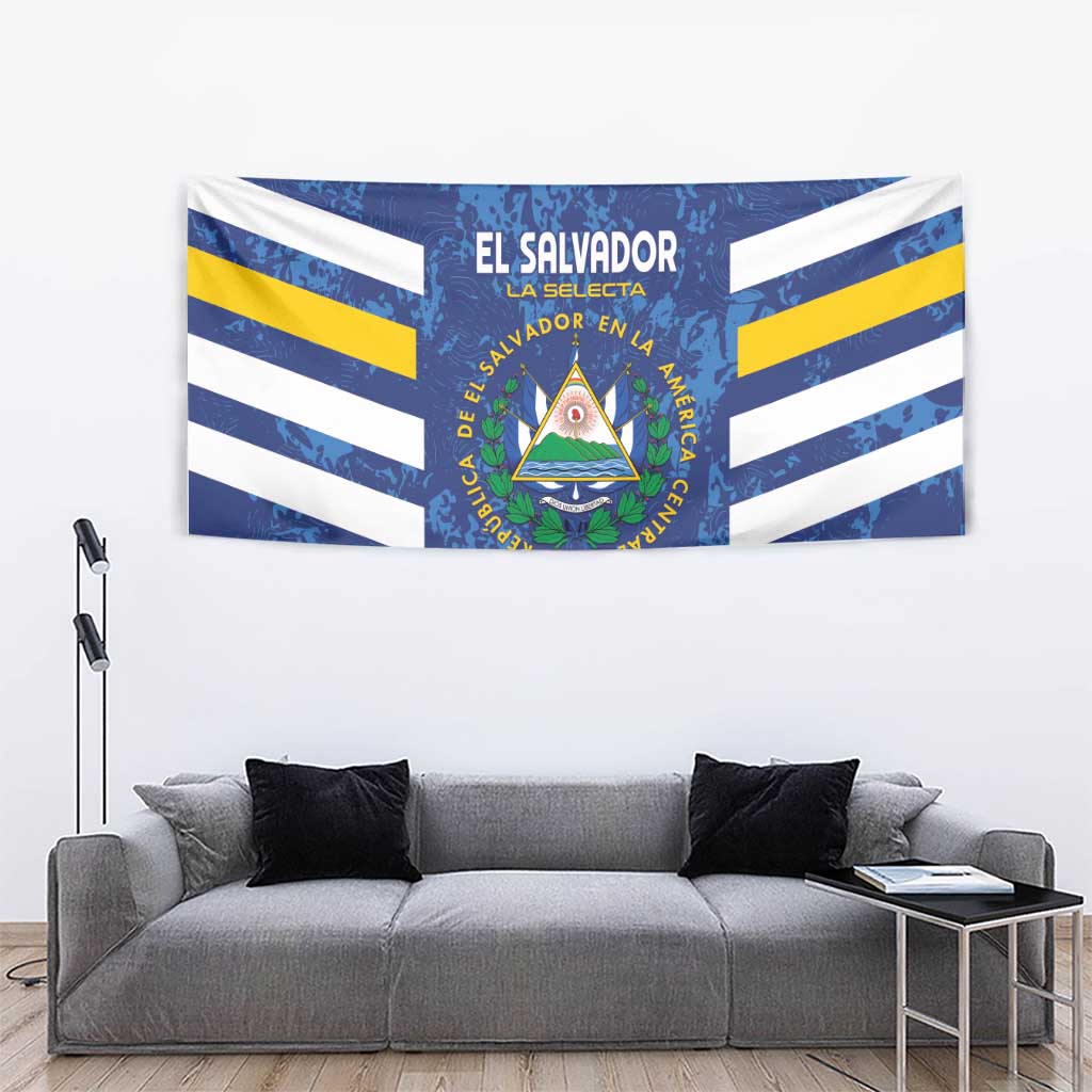 El Salvador Football Tapestry La Selecta Go Champions