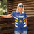 Custom El Salvador Football Women Polo Shirt La Selecta Go Champions