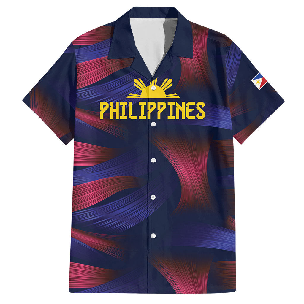 Custom Philippines 2026 Football Hawaiian Shirt Laban Pilipinas
