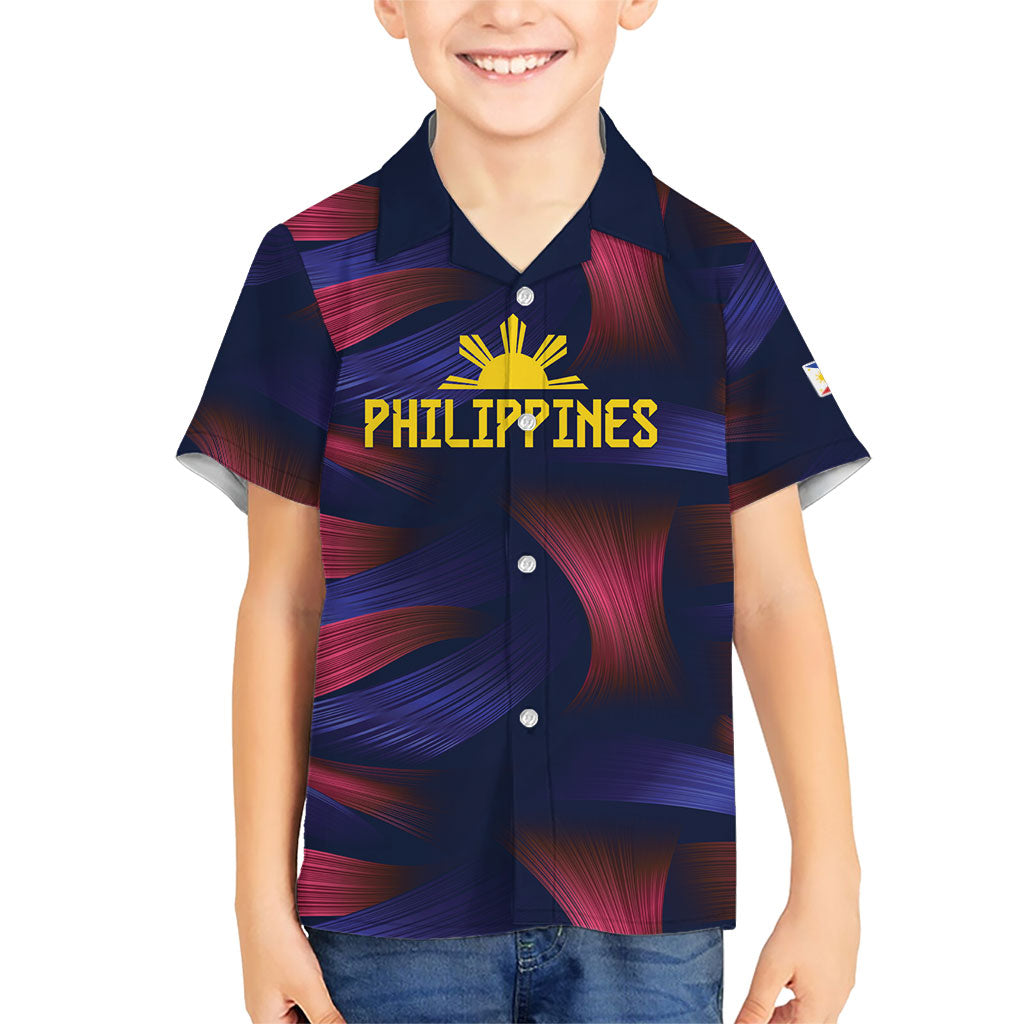 Custom Philippines 2026 Football Hawaiian Shirt Laban Pilipinas