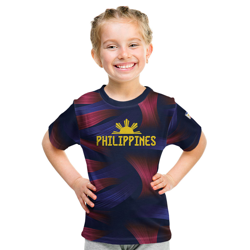 Custom Philippines 2026 Football Kid T Shirt Laban Pilipinas