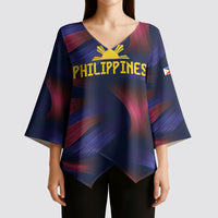 Custom Philippines 2026 Football Kimono Sleeve Blouse Laban Pilipinas