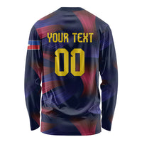 Custom Philippines 2026 Football Long Sleeve Shirt Laban Pilipinas