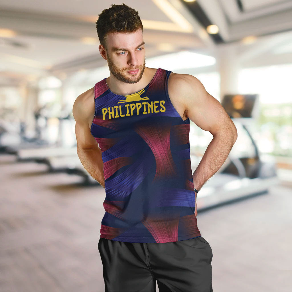 Custom Philippines 2026 Football Men Tank Top Laban Pilipinas