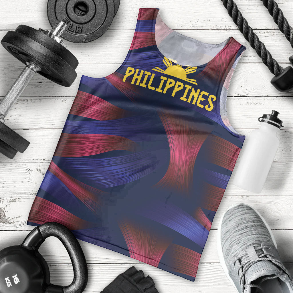 Custom Philippines 2026 Football Men Tank Top Laban Pilipinas