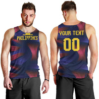 Custom Philippines 2026 Football Men Tank Top Laban Pilipinas