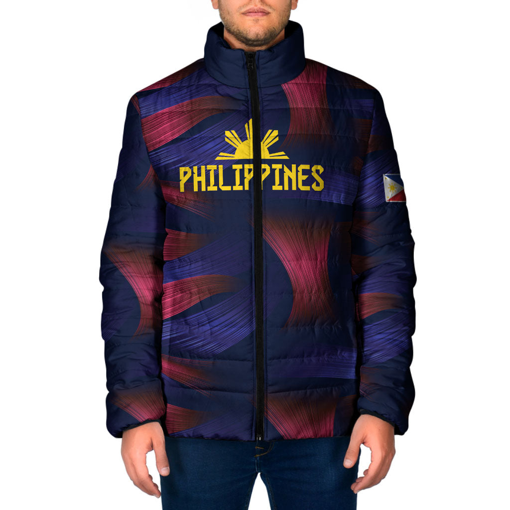 Custom Philippines 2026 Football Padded Jacket Laban Pilipinas