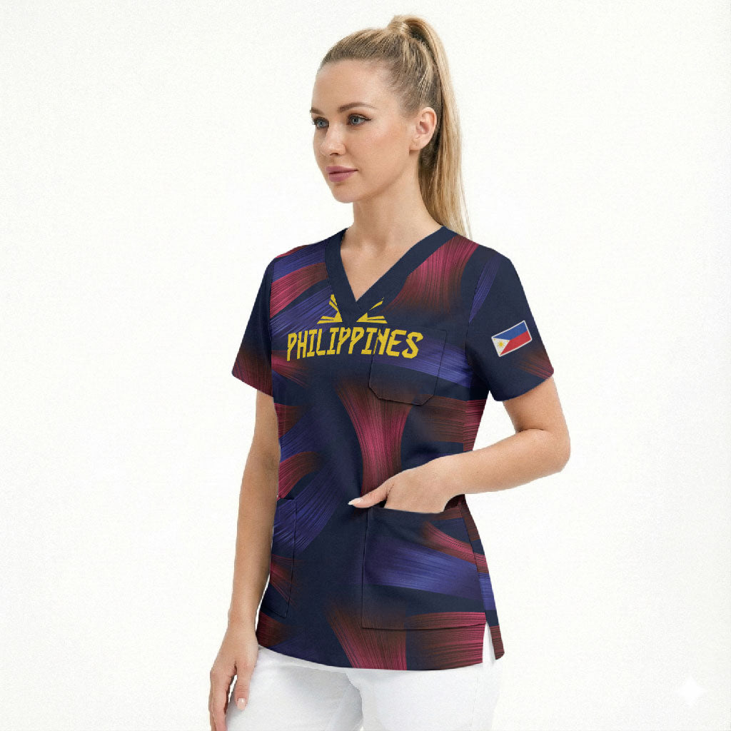 Custom Philippines 2026 Football Scrub Top Laban Pilipinas