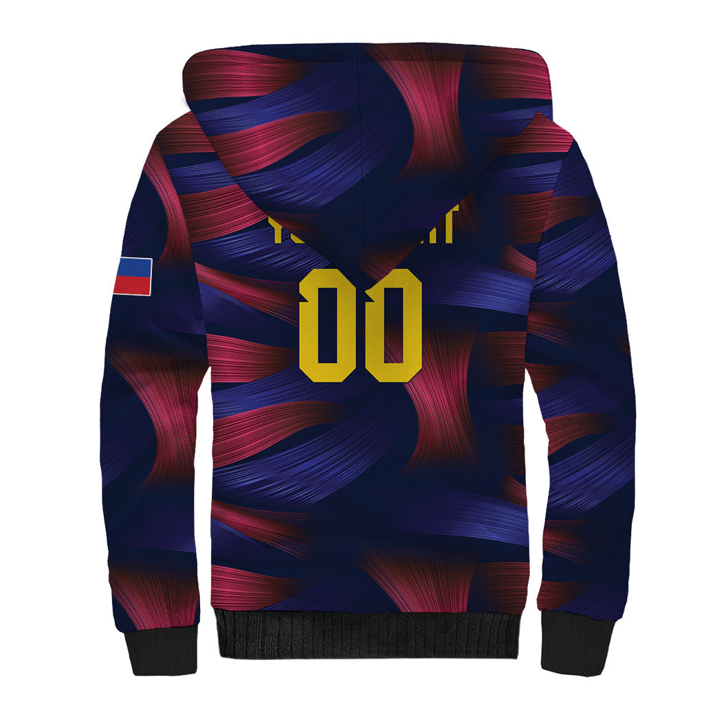 Custom Philippines 2026 Football Sherpa Hoodie Laban Pilipinas