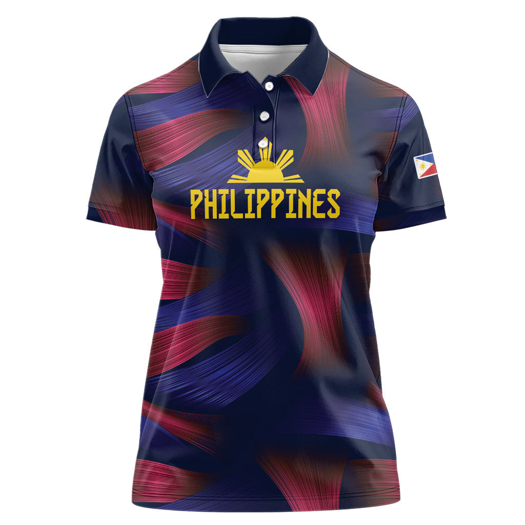 Custom Philippines 2026 Football Women Polo Shirt Laban Pilipinas