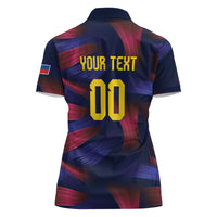 Custom Philippines 2026 Football Women Polo Shirt Laban Pilipinas