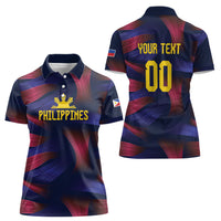 Custom Philippines 2026 Football Women Polo Shirt Laban Pilipinas