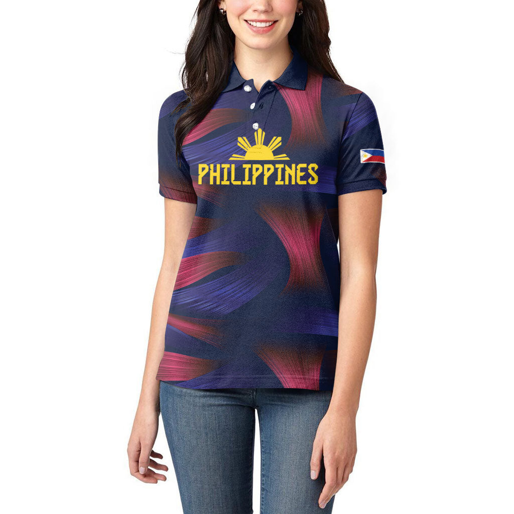 Custom Philippines 2026 Football Women Polo Shirt Laban Pilipinas