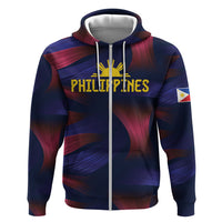 Custom Philippines 2026 Football Zip Hoodie Laban Pilipinas
