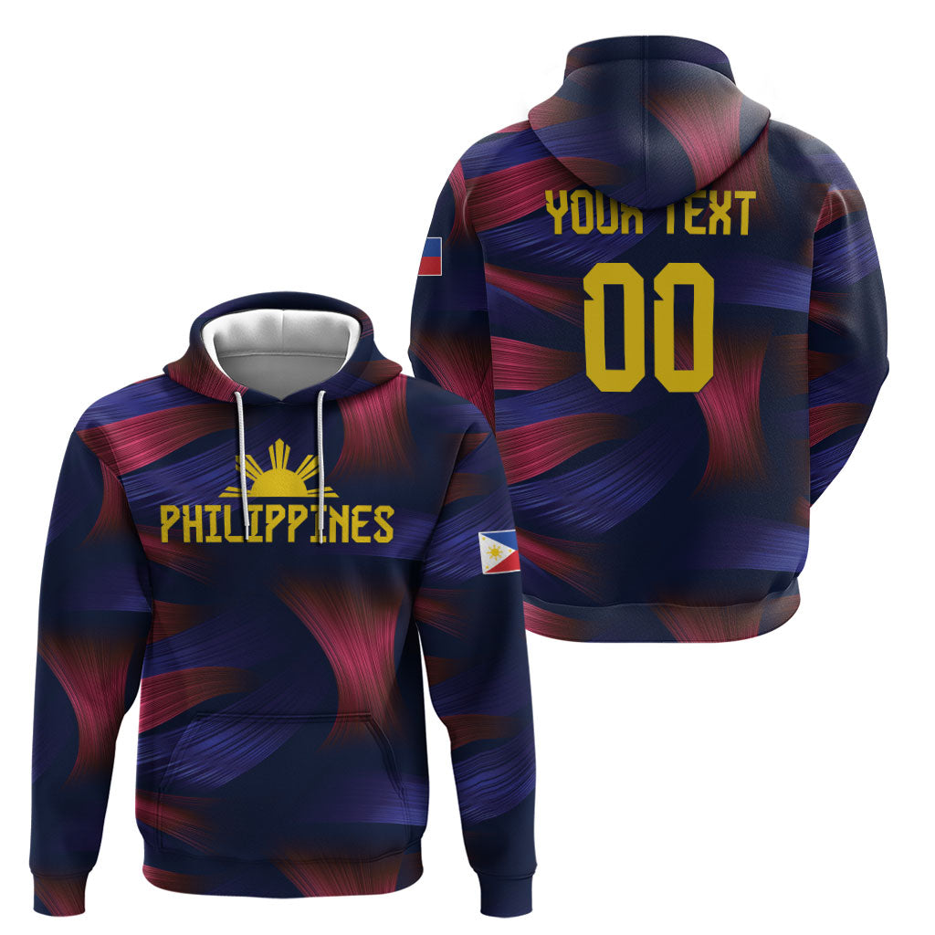 Custom Philippines 2026 Football Zip Hoodie Laban Pilipinas