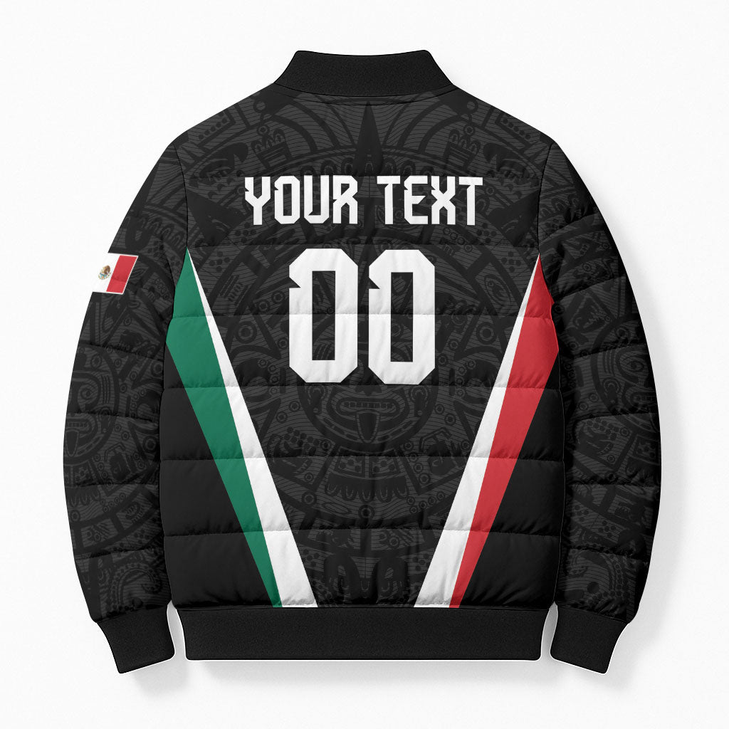 Custom Mexico 2026 World Football Bomber Puffer Jacket Somos Mexico Champions