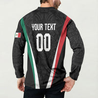 Custom Mexico 2026 World Football Button Sweatshirt Somos Mexico Champions