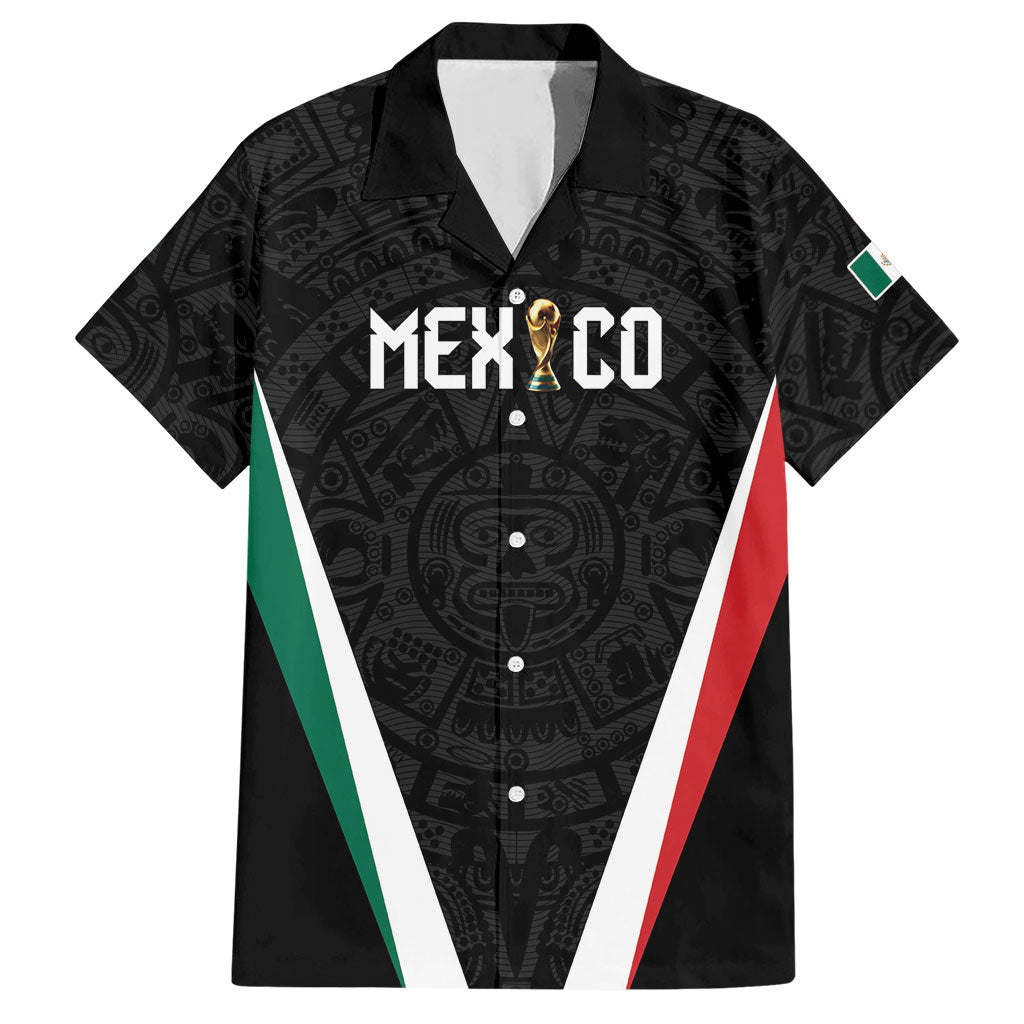 Custom Mexico 2026 World Football Hawaiian Shirt Somos Mexico Champions