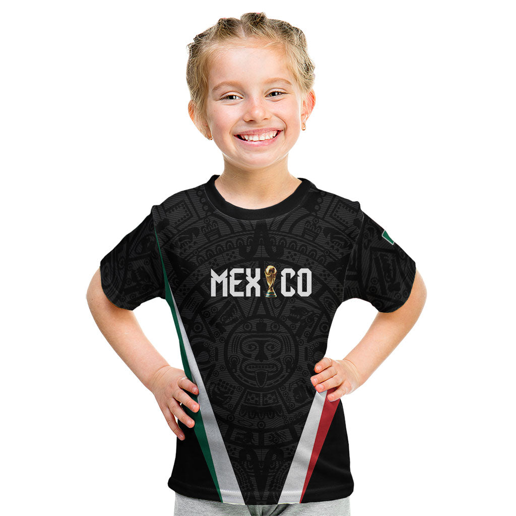Custom Mexico 2026 World Football Kid T Shirt Somos Mexico Champions