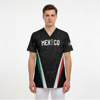 Custom Mexico 2026 World Football Scrub Top Somos Mexico Champions