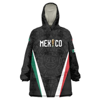 Custom Mexico 2026 World Football Wearable Blanket Hoodie Somos Mexico Champions