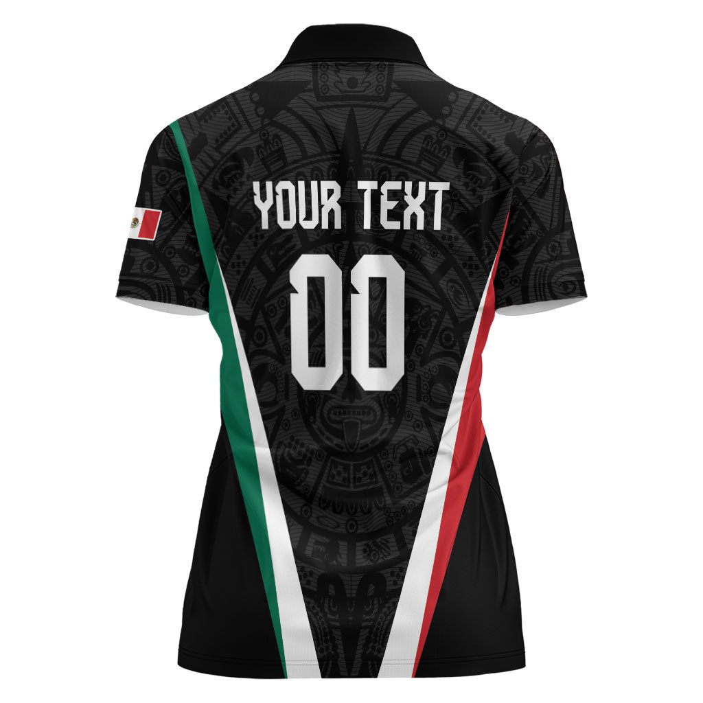 Custom Mexico 2026 World Football Women Polo Shirt Somos Mexico Champions