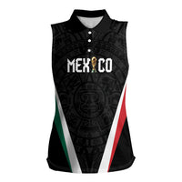 Custom Mexico 2026 World Football Women Sleeveless Polo Shirt Somos Mexico Champions