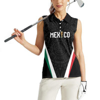Custom Mexico 2026 World Football Women Sleeveless Polo Shirt Somos Mexico Champions
