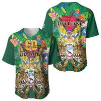 Personalized Guyana 60th Independence Day Baseball Jersey Diamond Jubilee