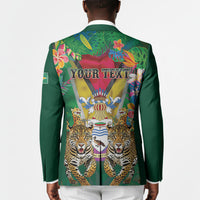 Personalized Guyana 60th Independence Day Blazer Diamond Jubilee