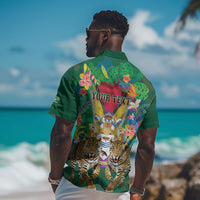 Personalized Guyana 60th Independence Day Hawaiian Shirt Diamond Jubilee