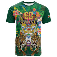 Personalized Guyana 60th Independence Day T shirt Diamond Jubilee