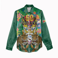 Personalized Guyana 60th Independence Day Women Casual Shirt Diamond Jubilee