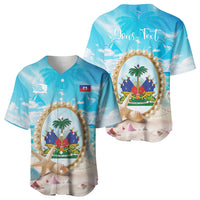 Personalized Haiti The Pearl Of Antilles Baseball Jersey Summer Aesthetic Vibe