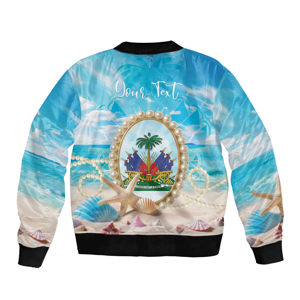 Personalized Haiti The Pearl Of Antilles Bomber Jacket Summer Aesthetic Vibe