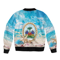 Personalized Haiti The Pearl Of Antilles Bomber Jacket Summer Aesthetic Vibe