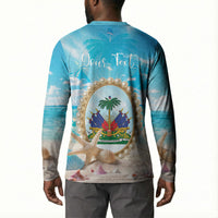 Personalized Haiti The Pearl Of Antilles Button Sweatshirt Summer Aesthetic Vibe