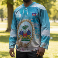 Personalized Haiti The Pearl Of Antilles Hockey Jersey Summer Aesthetic Vibe