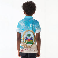 Personalized Haiti The Pearl Of Antilles Kid Polo Shirt Summer Aesthetic Vibe